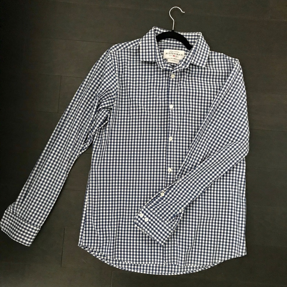 Mizzen+Main Men’s Gingham Button Down